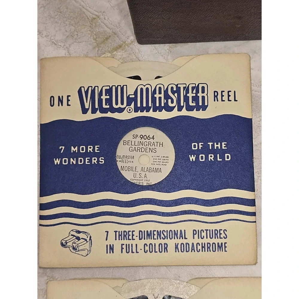 Sawyer's View-Master Stereoscope + Reels Lot GUC Vintage Retro‎ Toy 📷 1940s-50s